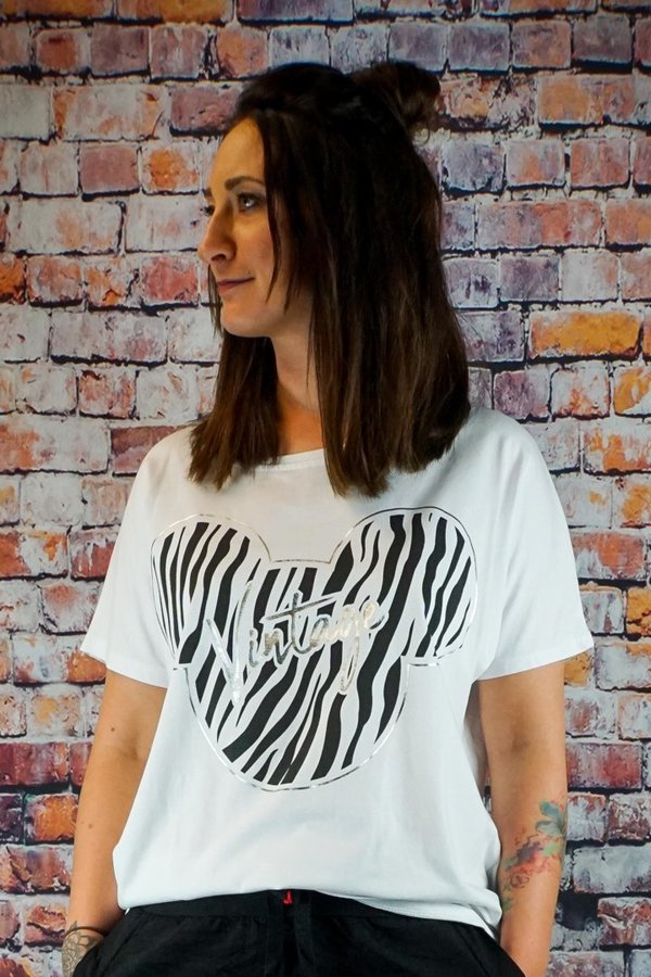 T-Shirt Micky Zebra